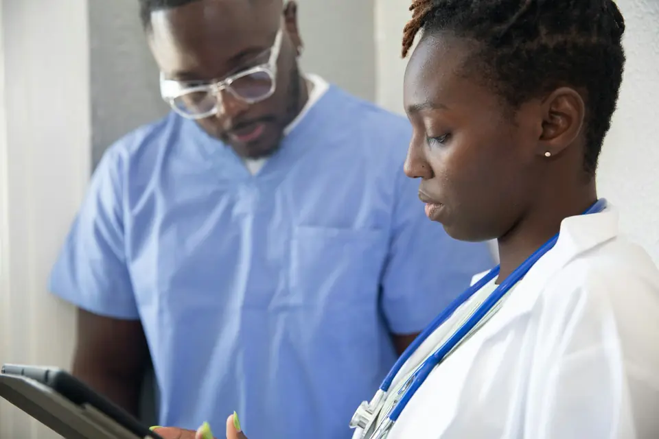African Female Healthcare Professional